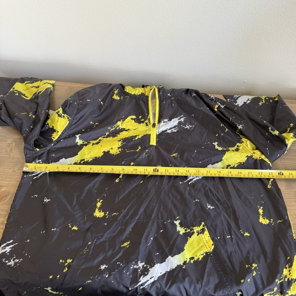 NBA Men's Medium 1/4 Quarter Zip Up Hooded Pullover Jacket Pockets - Picture 6 of 7